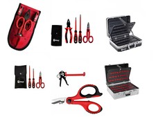 Kit Utensili Elettricista Marsupio Set Attrezzi Isolati Forbici Cacciaviti