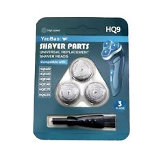 3x Pièce de rechange Rasoir Lames Embouts pour Philips HQ9HQ9020, HQ9070, HQ9080