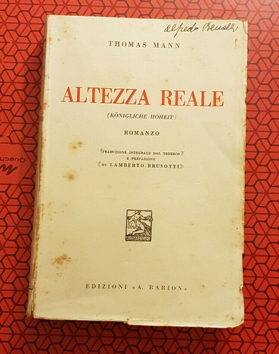 Libro altezza reale - altezza, thomas