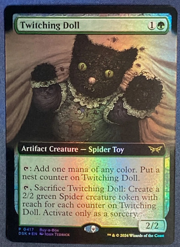 Foil twitching doll bambola - doll, /