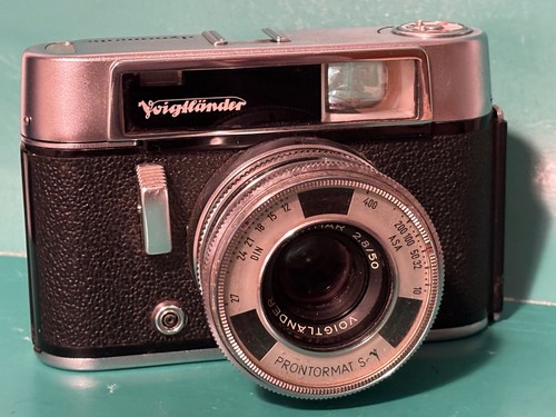 Fotocamera vintage voigtlander - fotocamera,