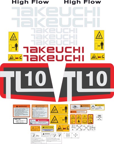 Adatto per takeuchi tl10 kit - tl10,