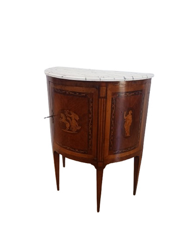 Mobiletto console mezzaluna - console,