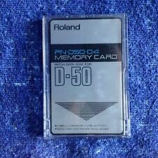 ROLAND   1  CARD ROLAND  PN-D50-04   X ROLAND D50/550 PERFETTA