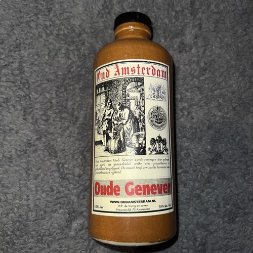 Vintage oude genever bottle - vintage,