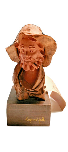 Scultura terracotta e - in,