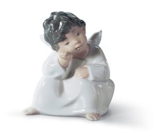 Lladró - Angel Meditating