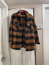 Lumberjack Coat -Plaid Black