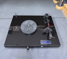 Pro-ject JUKEBOX E1 Giradischi PIANOFORTE Nero Bluetooth Ortofon OM5E Cartuccia #OP