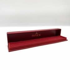 Scatola DOXA by SYNCHRON Box rossa vintage anni 60 da donna  pelle custodia