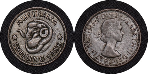 Australia 1956 uno scellino - 1956,