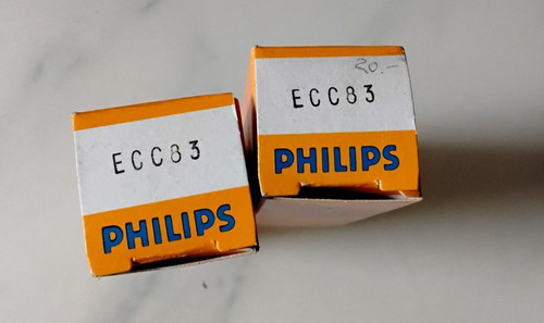 Nos philips ecc83 - philips, röhren