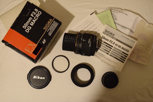 Sigma 50mm dg macro - ex,