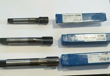  N°3  Maschi HSS nitrurati serie 3/8"  1/2"   3/4" gas filettatura bsp