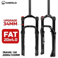 Forcella pneumatica sospensione forcella bici grassa MTB Moutain 20 pollici per pneumatico 4.0" 135mm