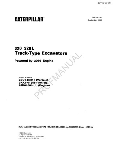 Catalogo ricambi escavatore