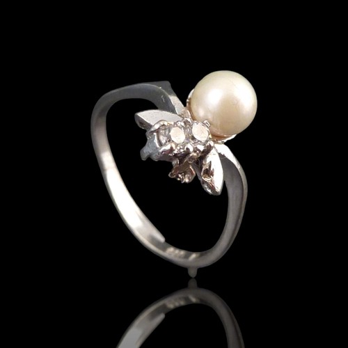 Anello vintage perla ø0 cm - anello,
