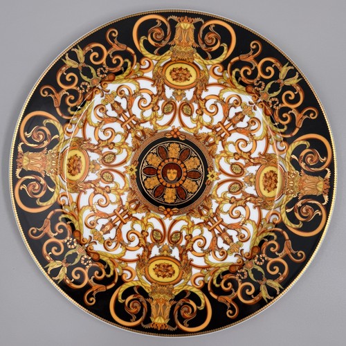 Versace rosenthal barocco - versace, nero