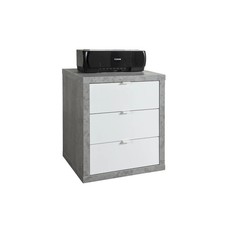 PRATICO CASSETTIERA 45,2X55XH65,5 CM CEMENTO