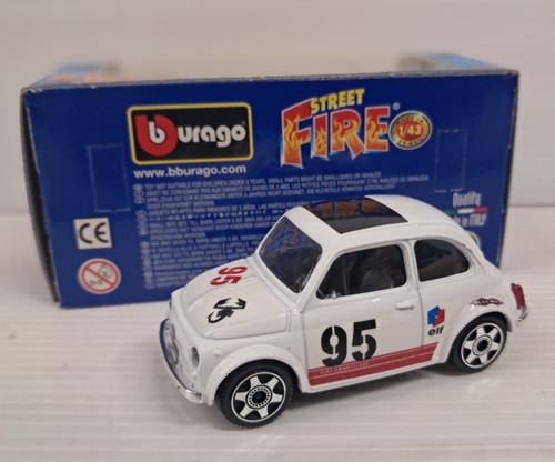 Burago fiat 500 sport - -,