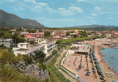 Cartolina italia latina scauri - italia,