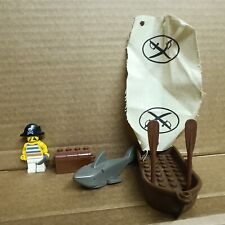 LEGO minifigura Pirati anni 80/90 vintage Pirata spada con accessori 