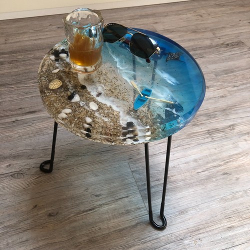 Tavolino salotto resina - tavolino,