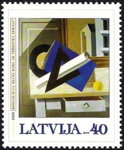 Lettonia 2004 arte - 2004, (01)