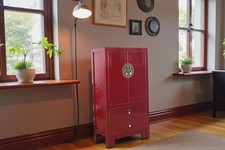 Comò cinese credenza viola