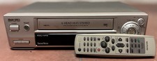 Videoregistratore VHS Aiwa FX525 6 Testine HI-FI Stereo HQ e Telecomando