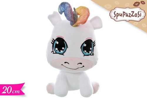 Peluche unicorno 25 - peluche, cm.25