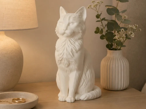 Statua gatto maestoso - gatto,