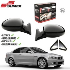 Specchietti REPLICA M3 E46 Coupe Cabrio Regolazione Elettrica - VERNICIABILI