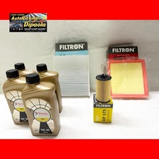 KIT TAGLIANDO OPEL ADAM 1.0 1.2 1.4 BENZINA / o GPL 4L OLIO 5W30 + KIT 3 FILTRI