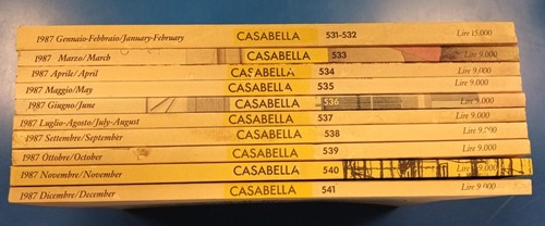 Casabella annata completa - annata,