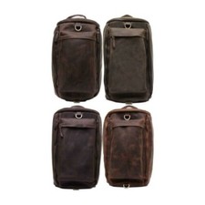Zaino Militare In Pelle Tan