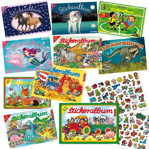 Album adesivi bambini - album,