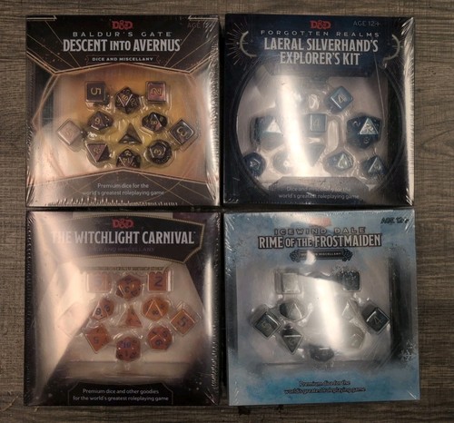 Set dadi miscellanesi d - set, d&d