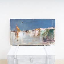 Olio su Tela Affresco Marino