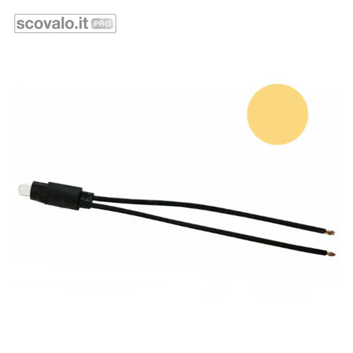 Spia led interruttore - spia, bianco