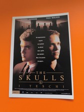 THE SKULLS - I TESCHI  2000 MINI LOCANDINA CIAK DA COLLEZIONE FILM CINEMA