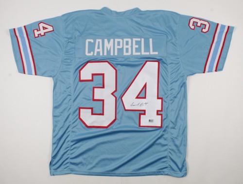 Maglia earl campbell firmata - campbell,