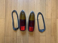 FIAT 500 GIARDINIERA COPPIA FANALI POSTERIORI ALTISSIMO ORIGINALE EPOCA USATI