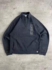 FELPA RUSSELL ATHLETIC MEZZA ZIP NERA STAMPA JAGUARS MEDIUM