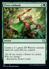 MTG ELVEN AMBUSH EXC - IMBOSCATA ELFICA - KHM-X EN - MAGIC