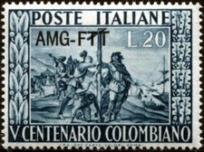 AMG-FTT - 1951 - Lire 20 -