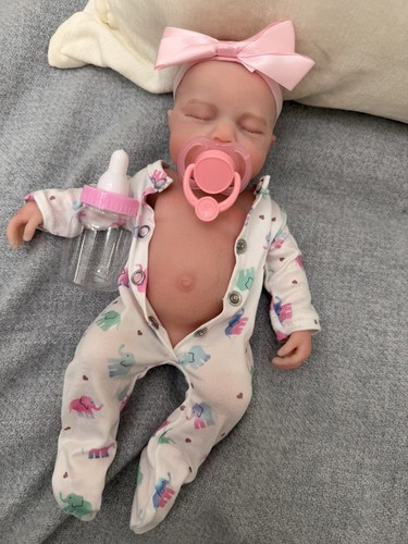 Bambola neonato silicone - neonato, in