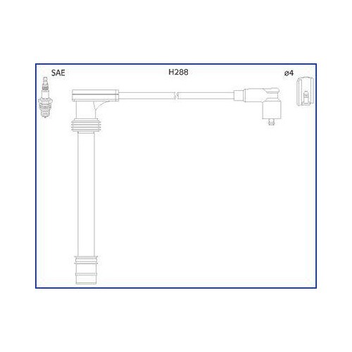 Kit tubi accensione hitachi - kit,