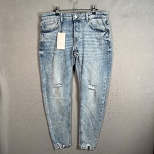 Zara Mens Size 36 Blue Skinny