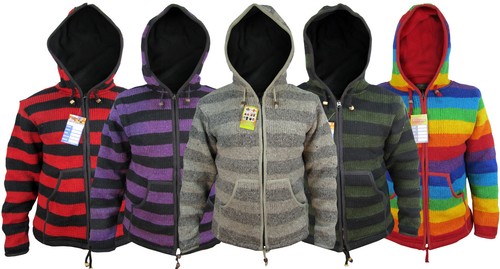 Giacca hoodie fleece - in, lined